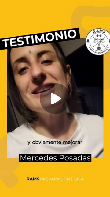 Testimonio en video de Mercedes, alumna de RAMS