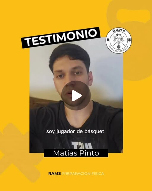 Testimonio en video de Mati, alumno de RAMS